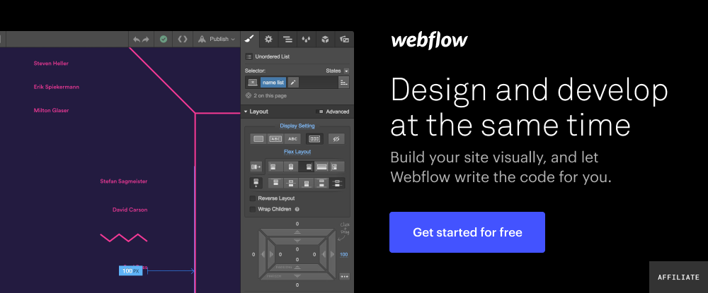 webflow banner