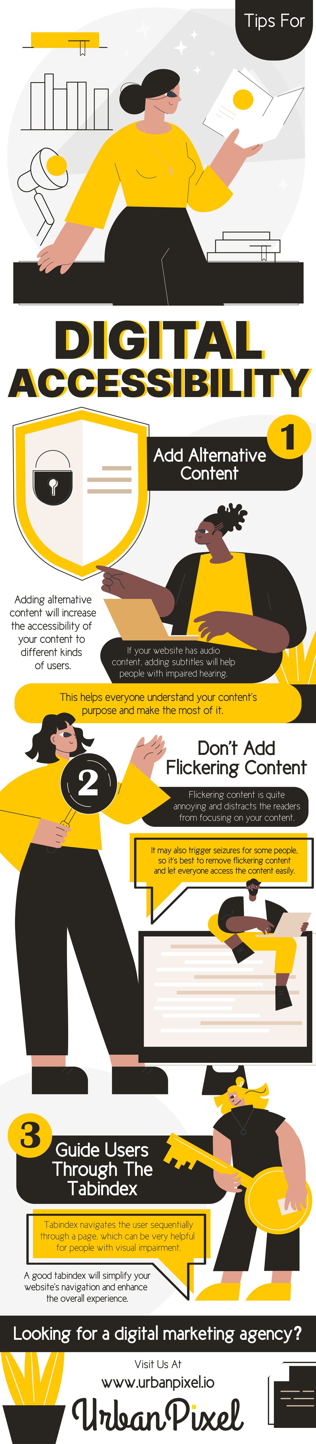Tips For Digital Accessibility"