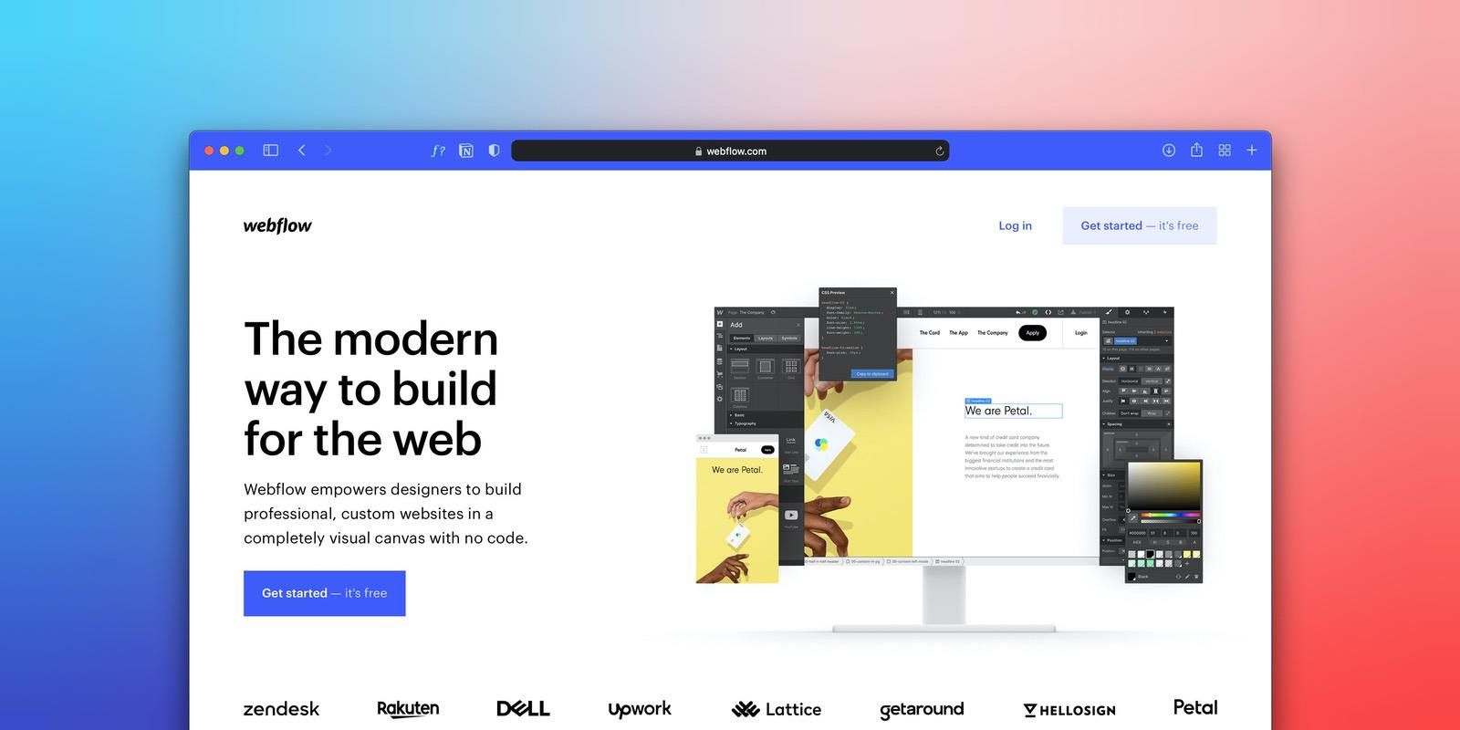 Reasons to use Webflow