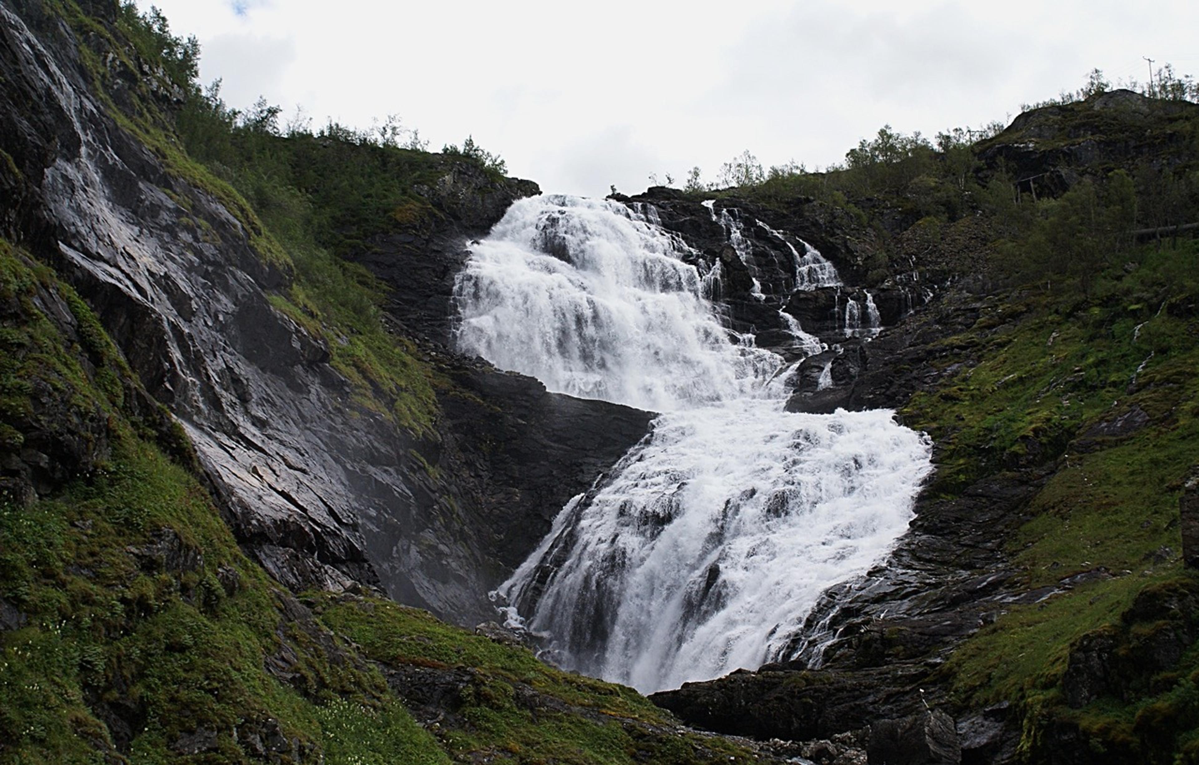 Kjosfossen Wasserfall in Norwegen