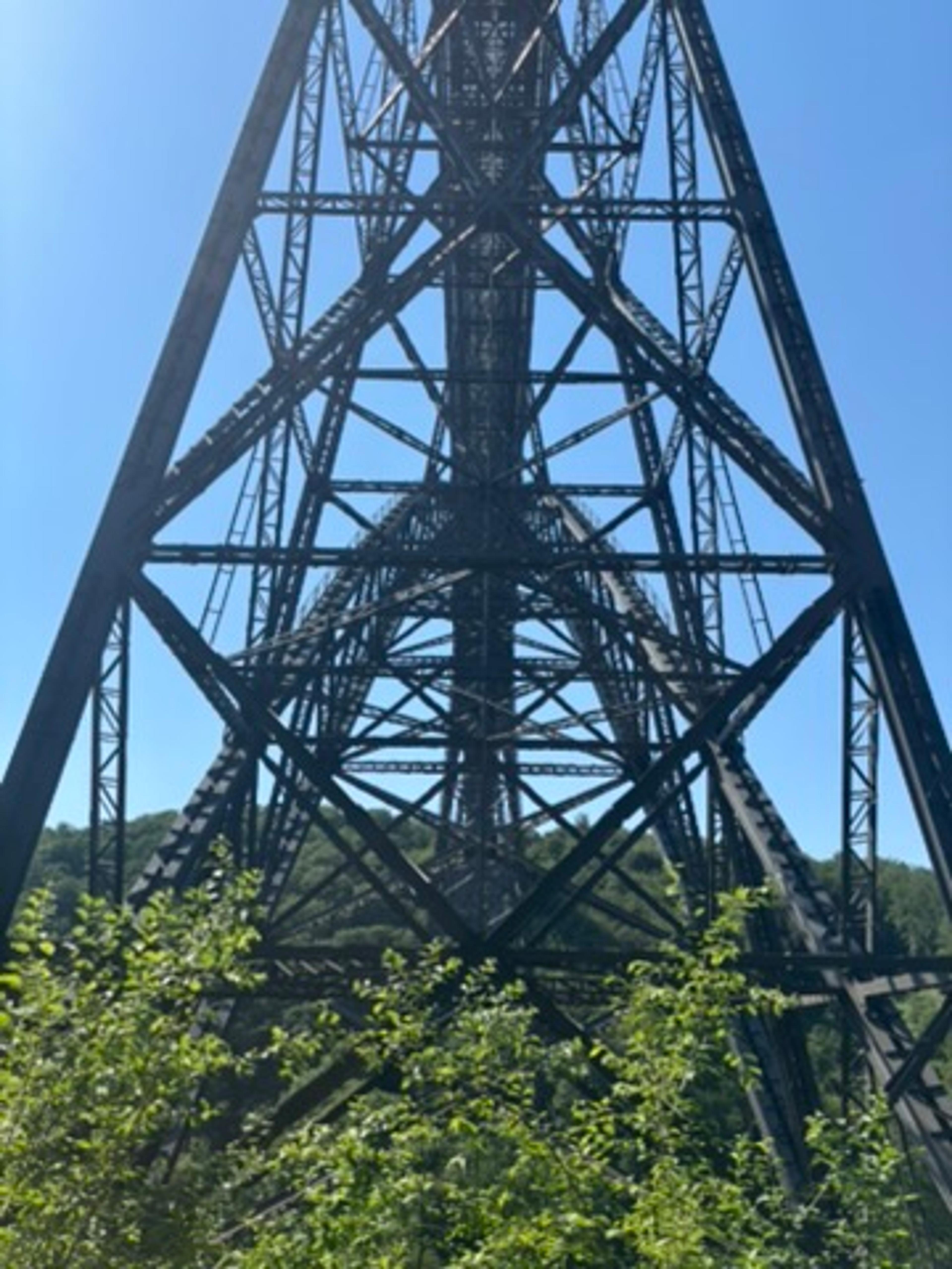 Müngstener Brücke von unten