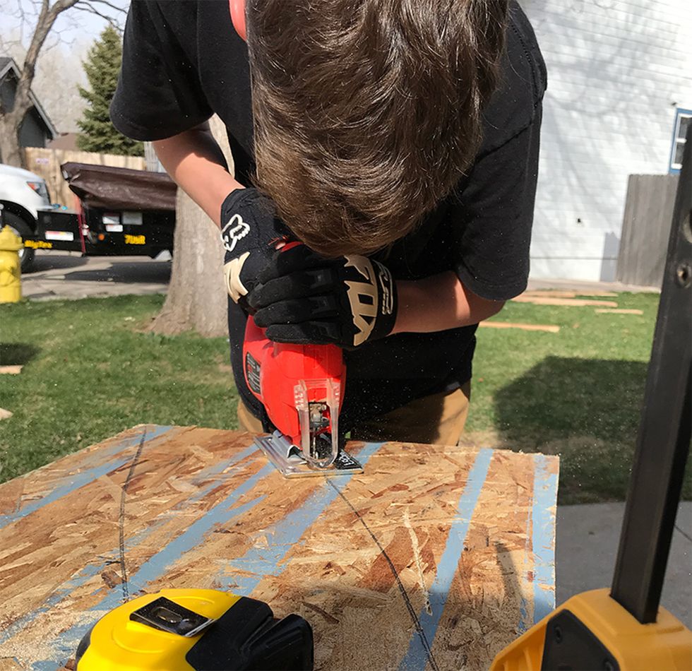 Wyatt’s been building stuff.