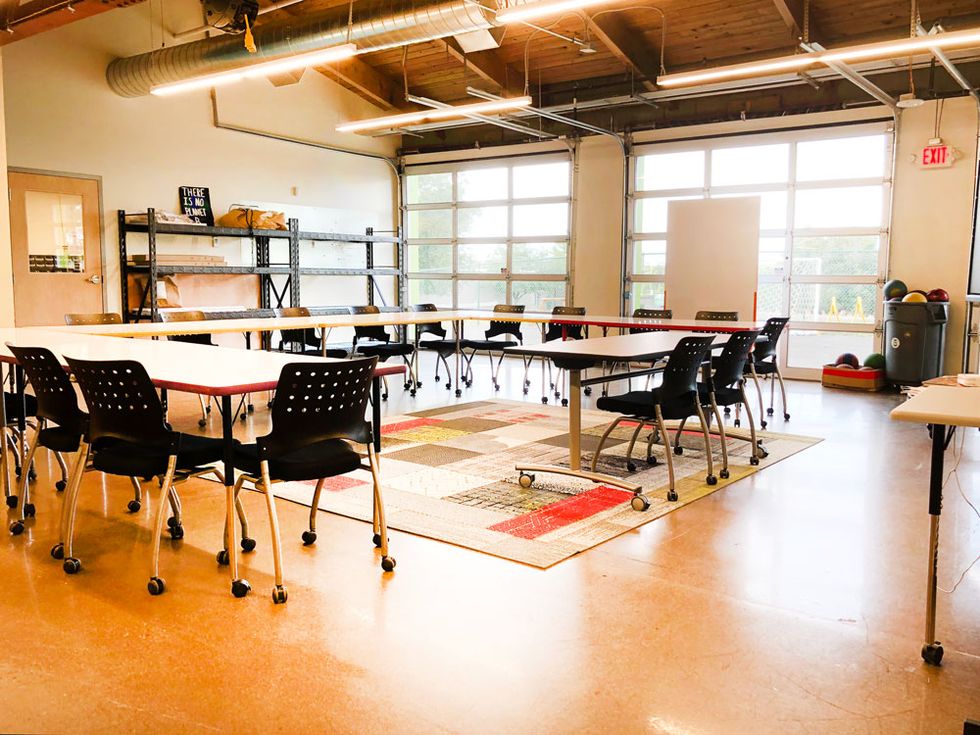 The Garage Classroom has been significantly improved.