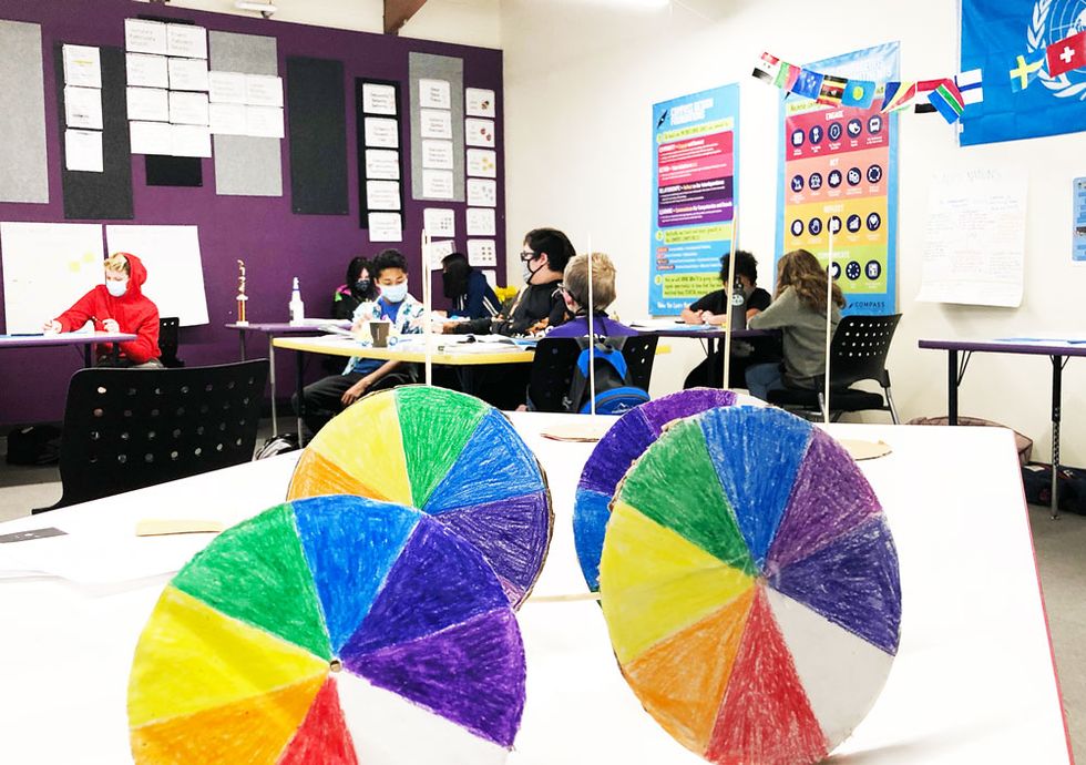 Ask Sham's Epistemology students about what they learned from color wheels. Hint: Is black a color? Is white a color? How do you know?