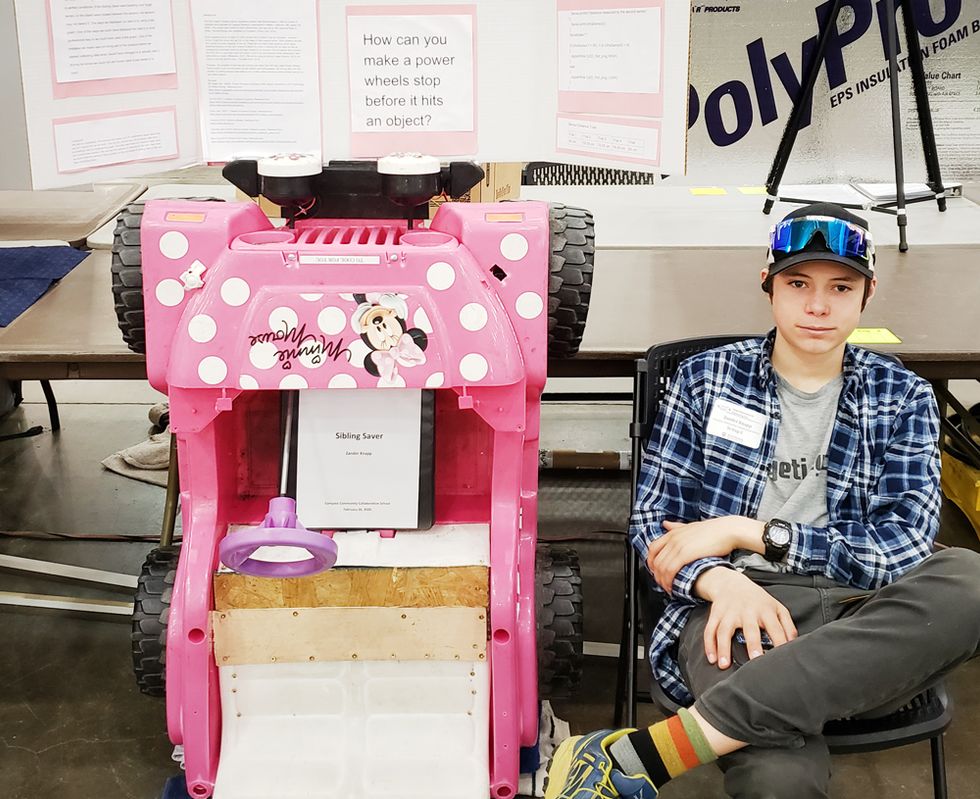 Zander took the UNC Pioneer of Science award.