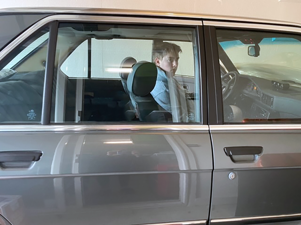 Learning to drive a stick shift.