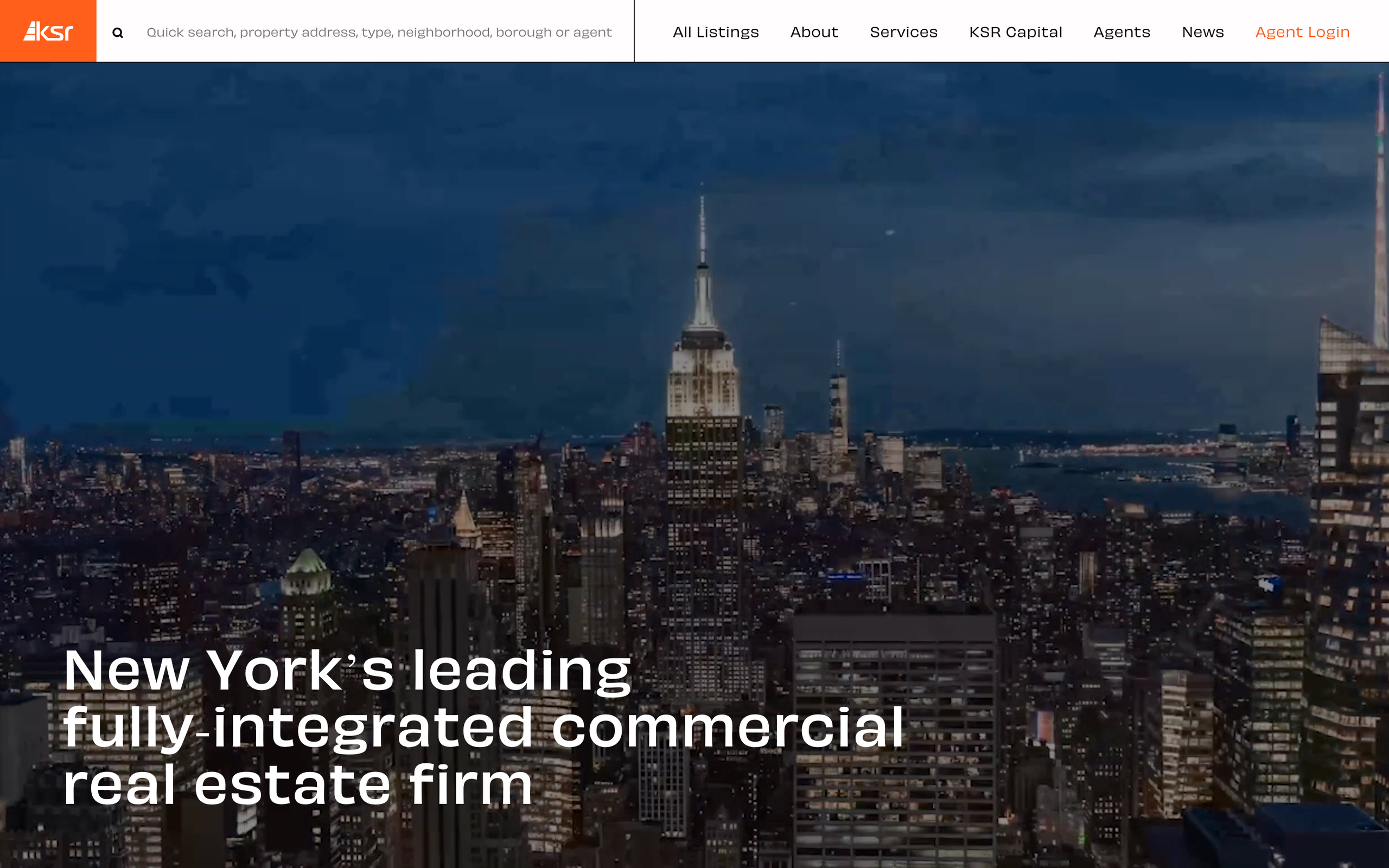 Image of Kassin Sabbagh Realty website