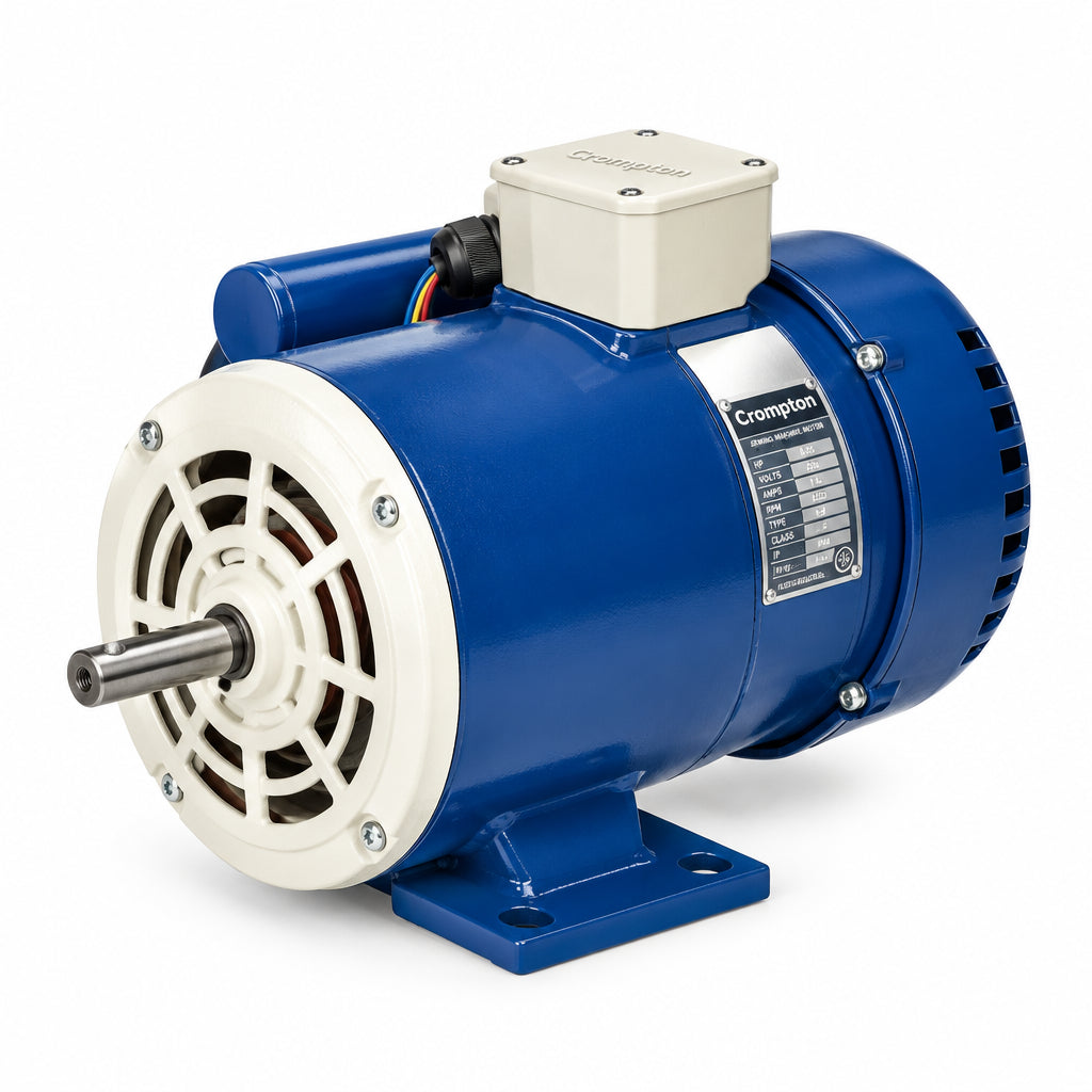 Crompton motor for sewing machine