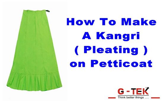 Petticoat Pleating Machine