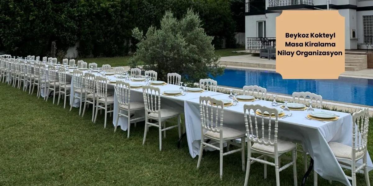 Beykoz Kokteyl Masası Kiralama Nilay Organizasyon - İstanbul