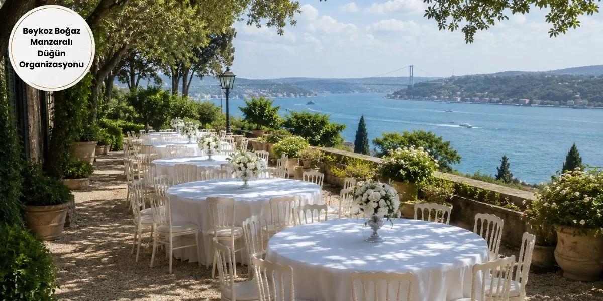 Beykoz Boğaz Manzaralı Düğün Organizasyonu - İstanbul