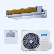 Climatiseur gainable ON/OFF Midea chaud et froid - Climatiseur Maroc, installation professionnelle Casablanca, vente climatisation