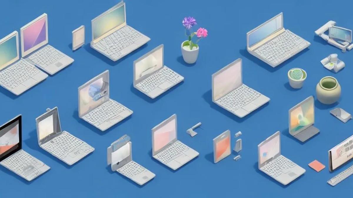 A picture containing multiple devices, such as tablets and smart phones.