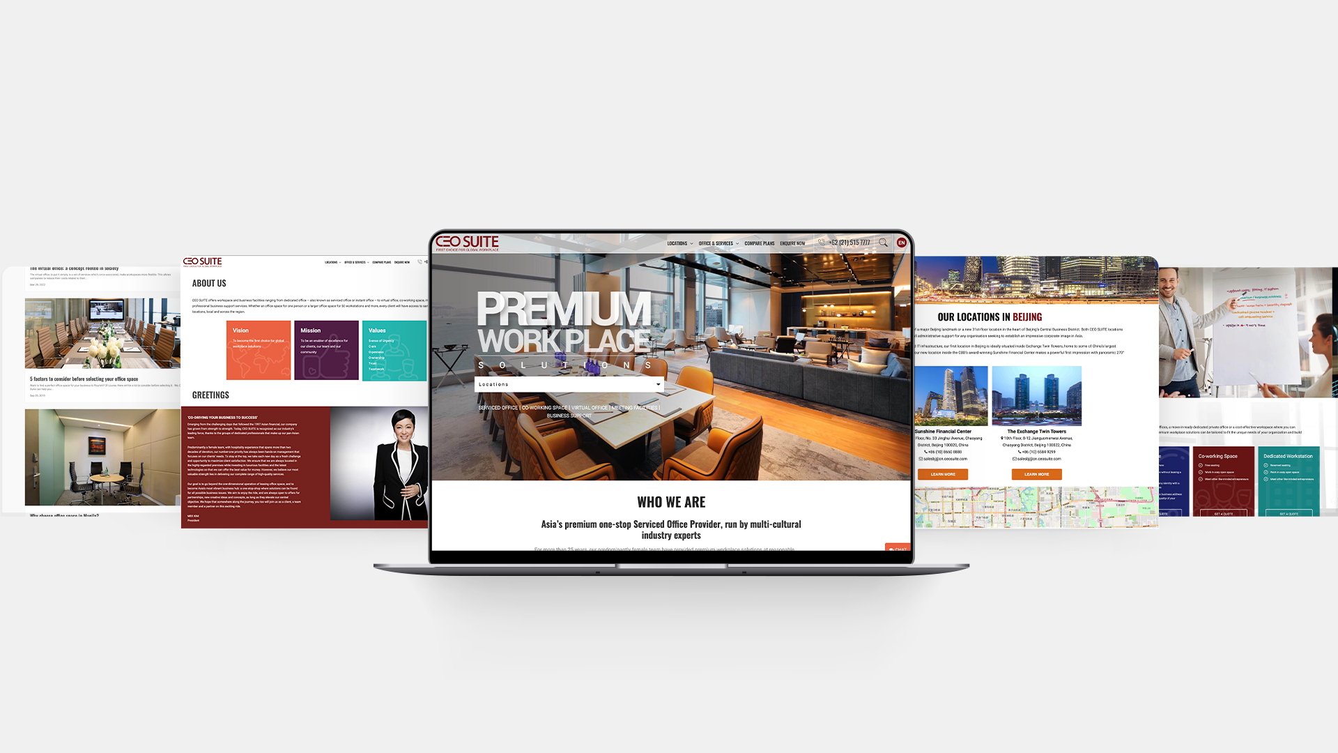 CEO Suits — Website Design & Development, Performance Marketing work sample 2