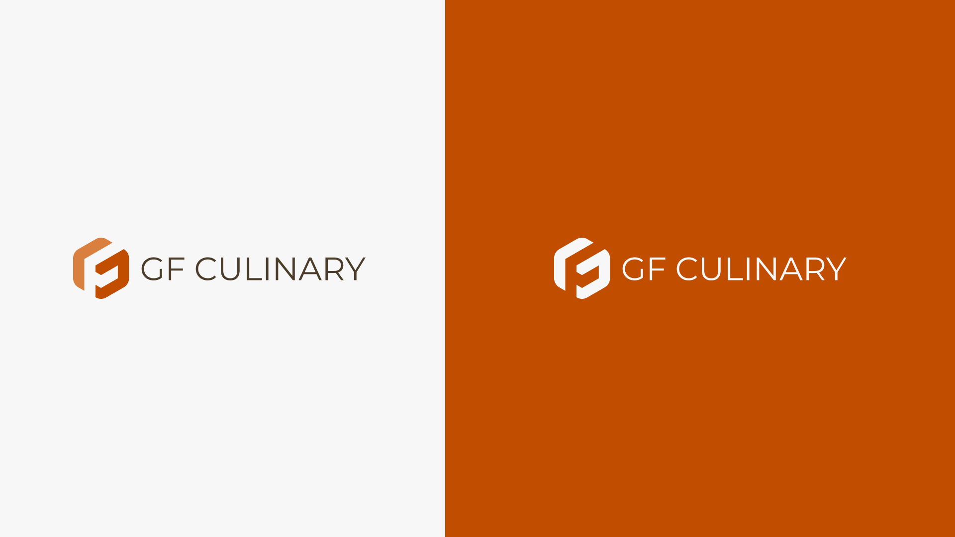 GF Culinary — Brand Identity & Website Design Development work sample 6