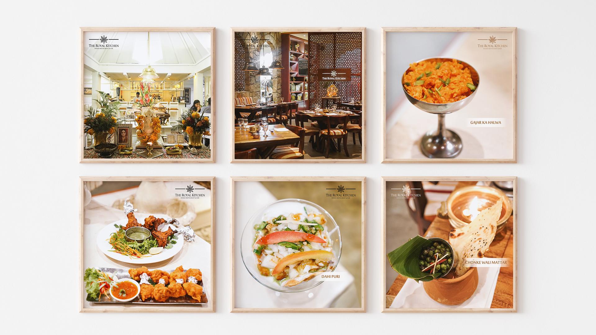 The Royal Kitchen — Brand Identity work sample 3