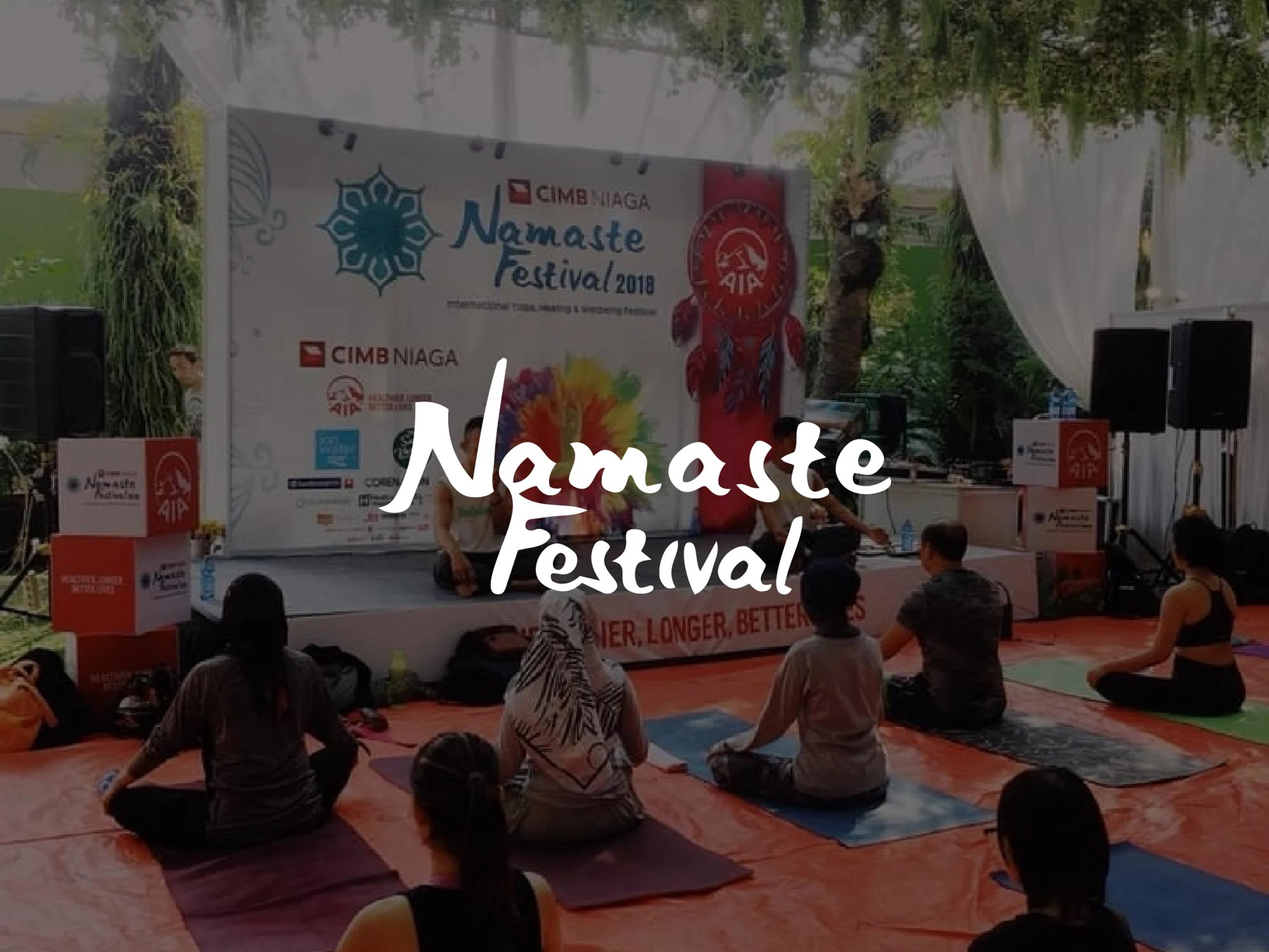 Namaste Yoga — Marketing Collaterals, next case study