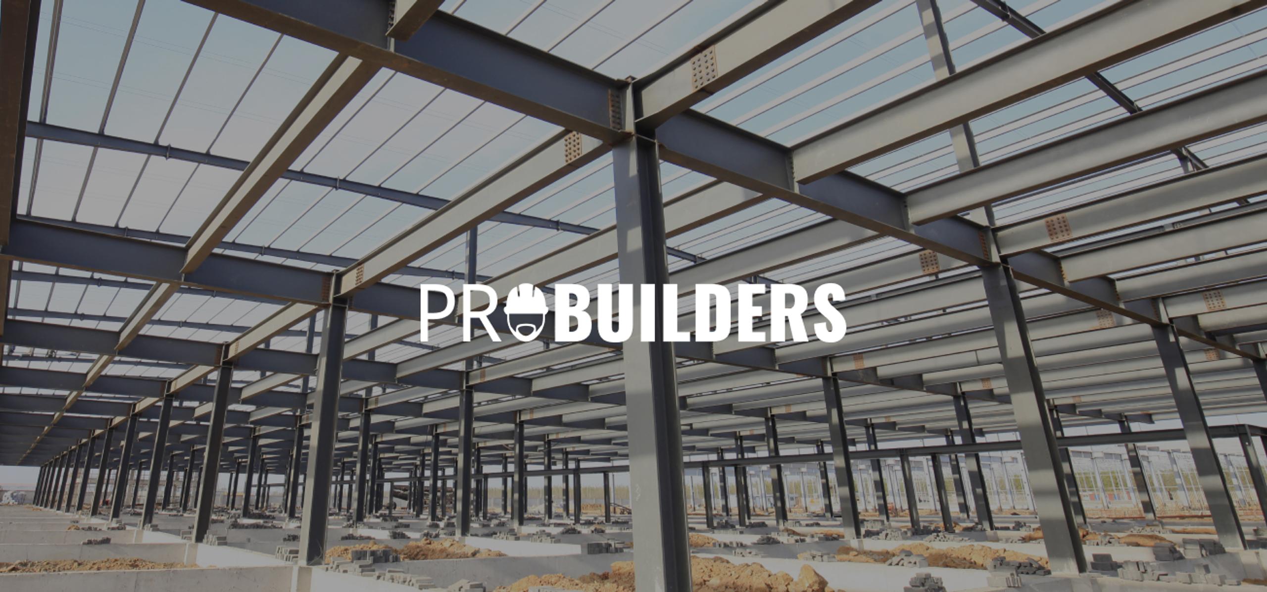 ProBuilder — Brand Identity work sample 1
