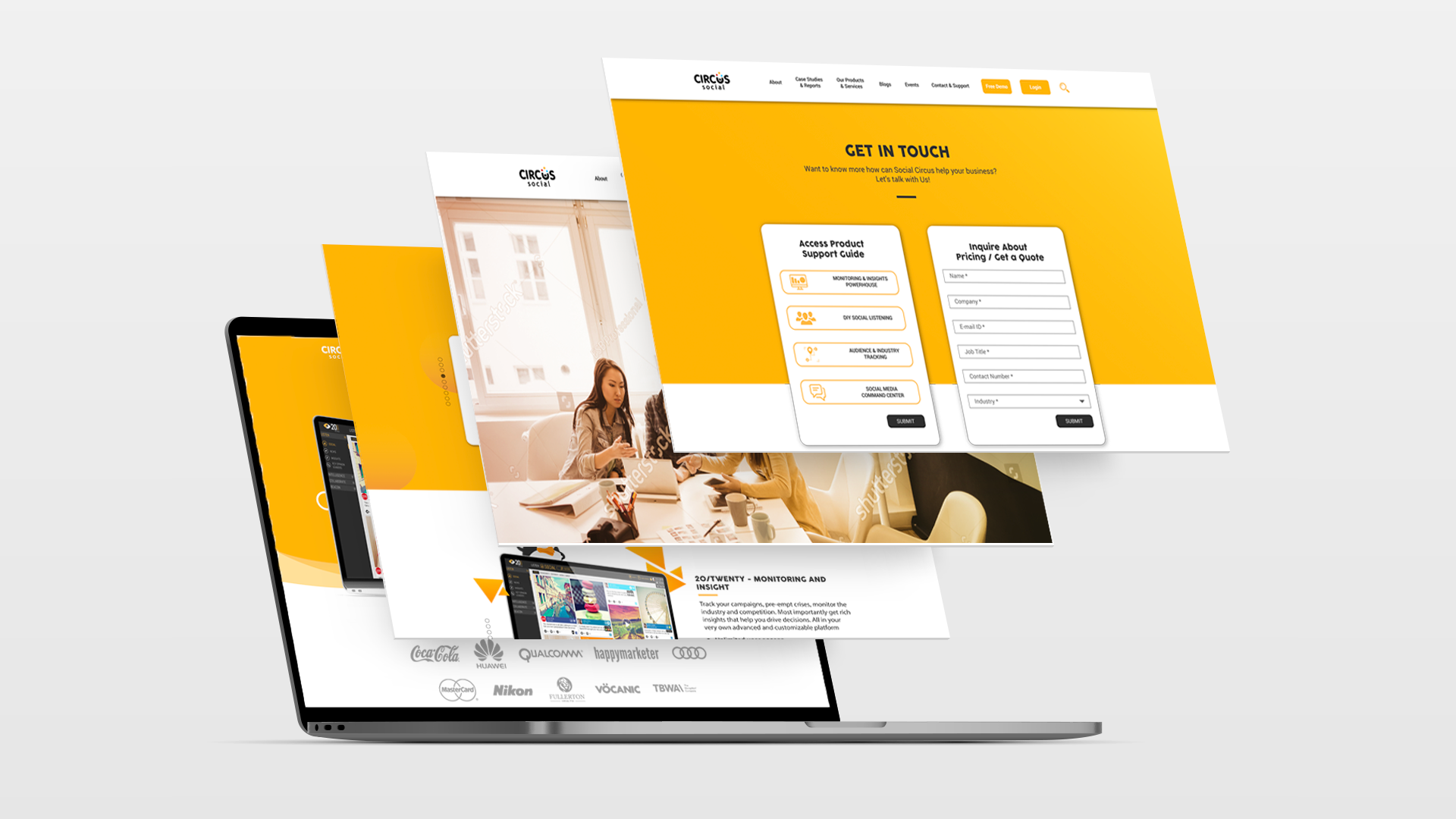 Radarr — Website Design & Development work sample 1
