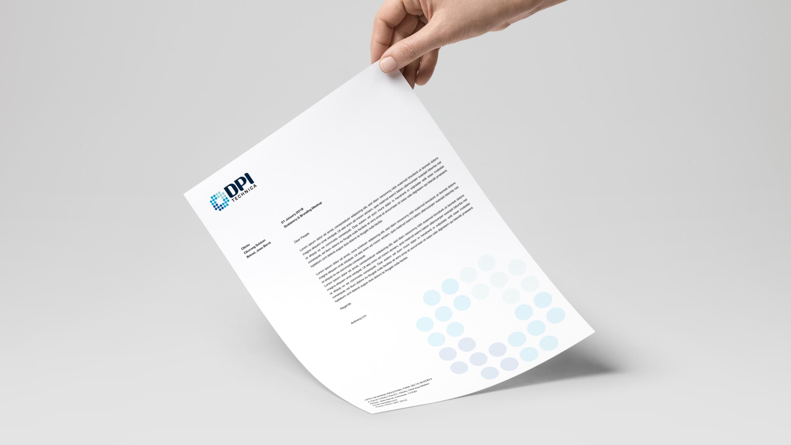 DPI Technica — Brand Identity work sample 3