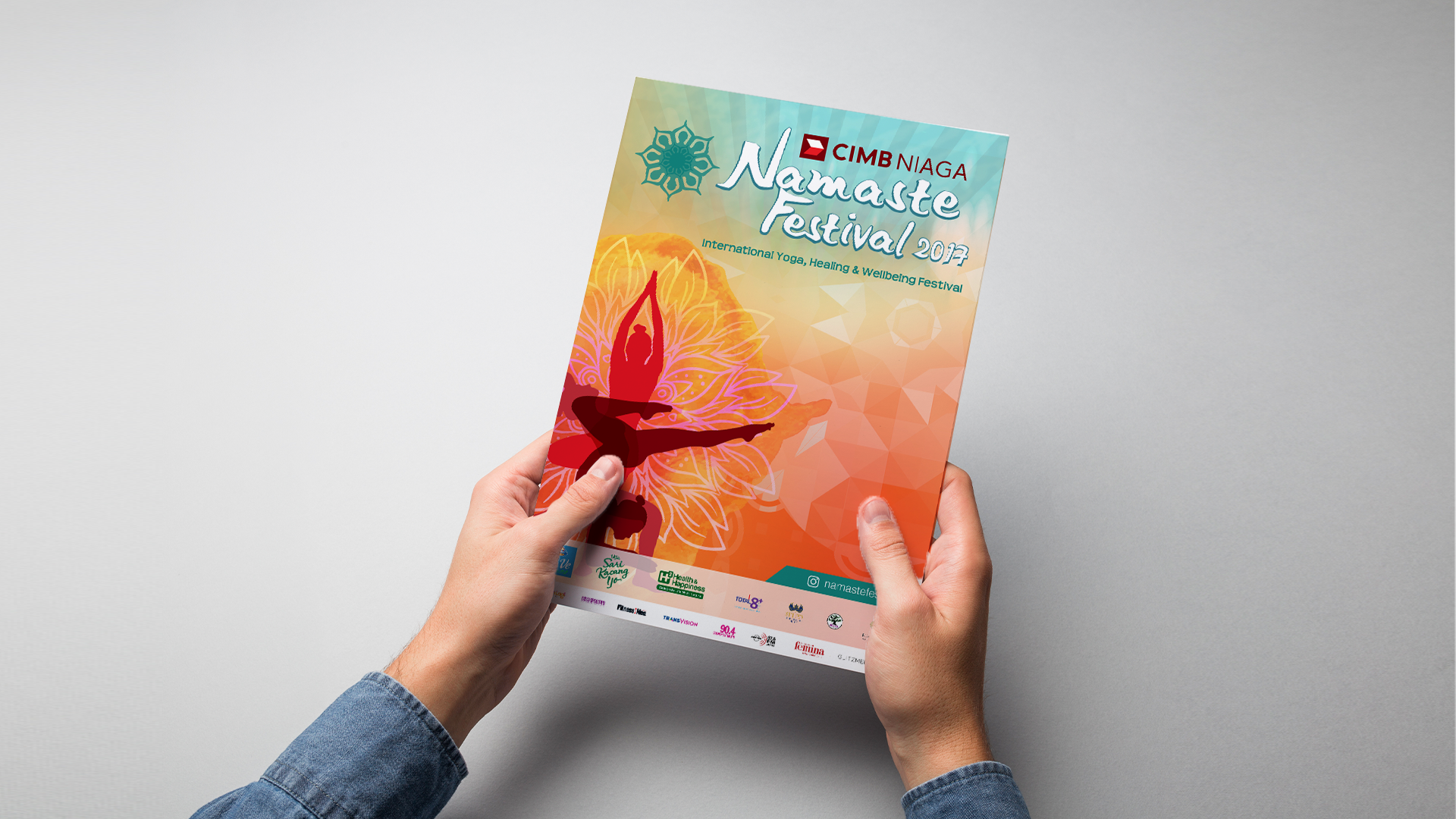 Namaste Yoga — Marketing Collaterals work sample 2