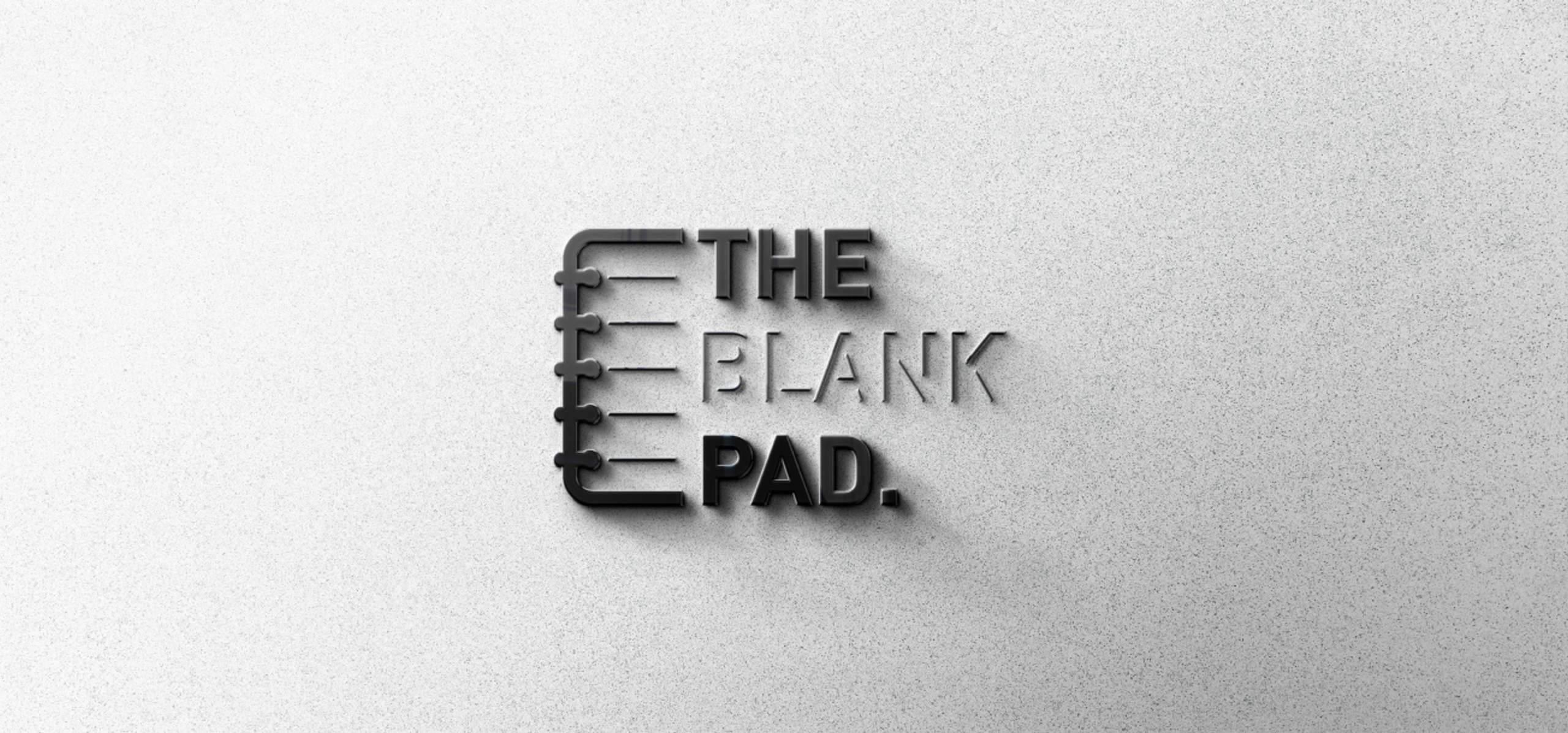 The Blank Pad — Brand Identity case study by Idealights