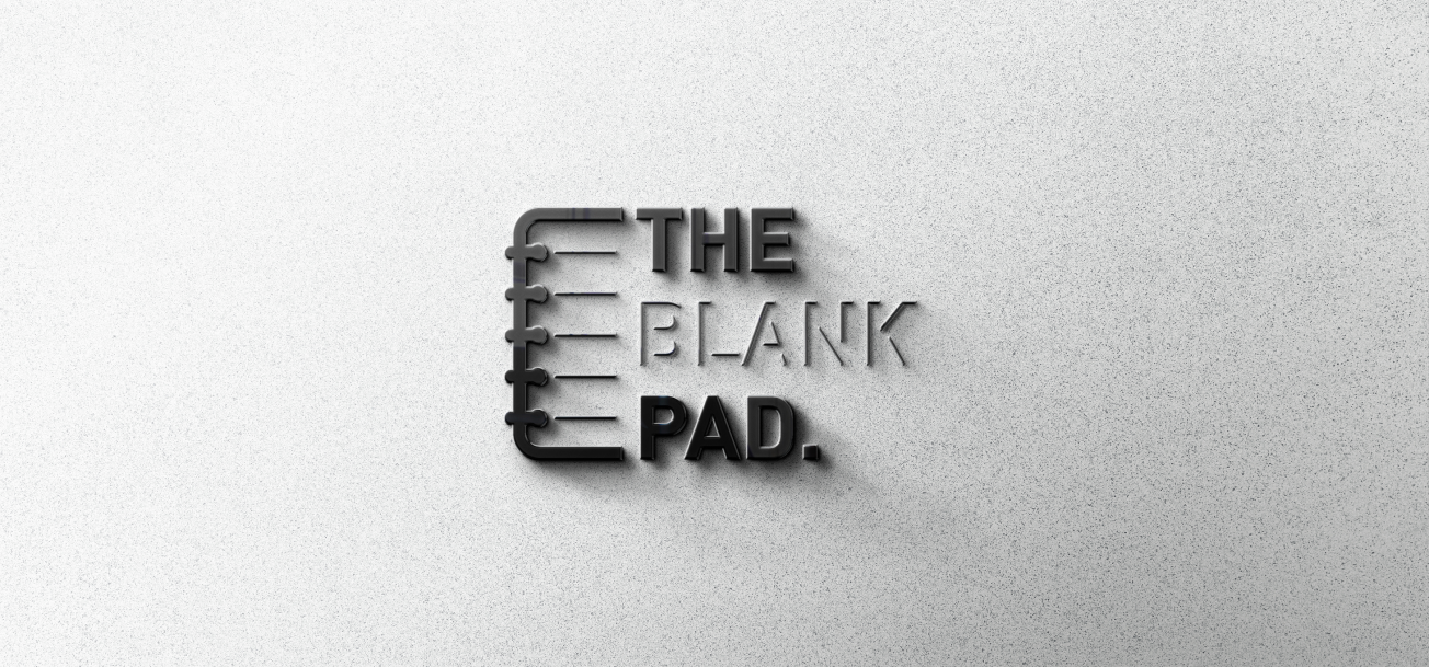 The Blank Pad — Brand Identity case study by Idealights
