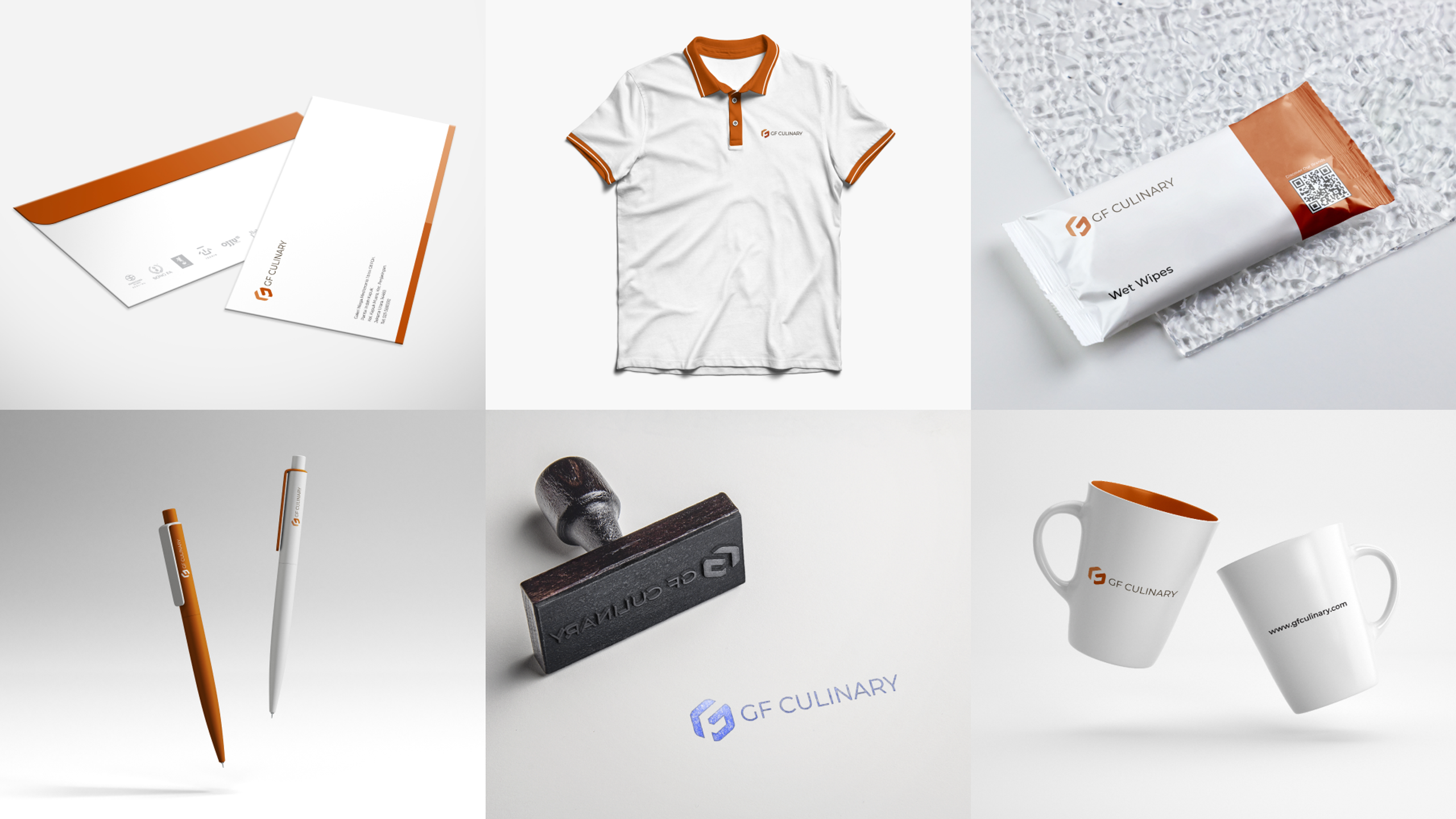 GF Culinary — Brand Identity & Website Design Development work sample 5