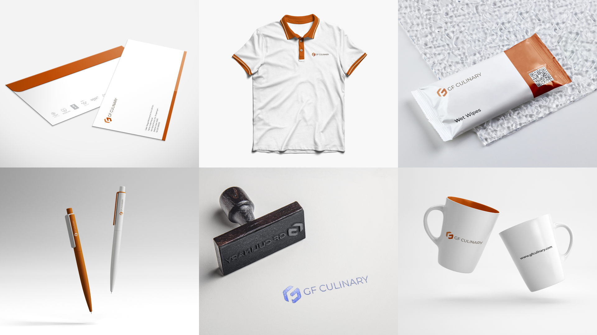 GF Culinary — Brand Identity & Website Design Development work sample 5