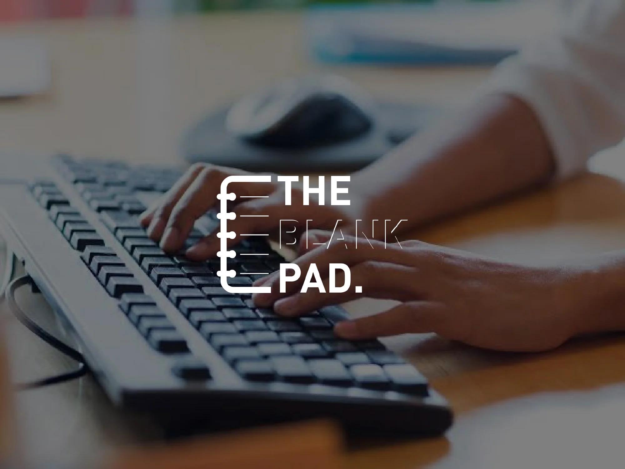 The Blank Pad — Brand Identity, next case study
