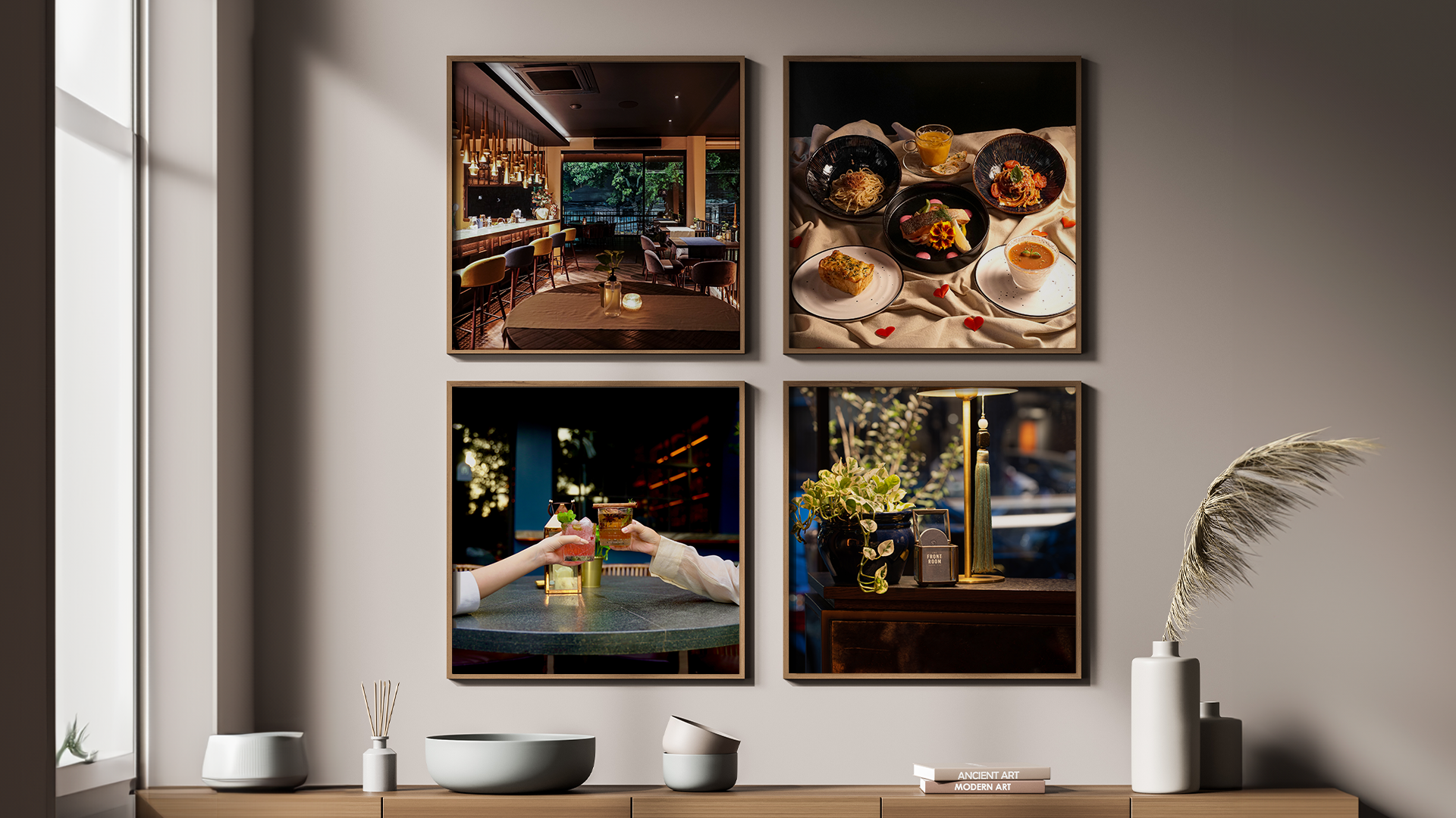 The Front Room — Social Media Management work sample 1