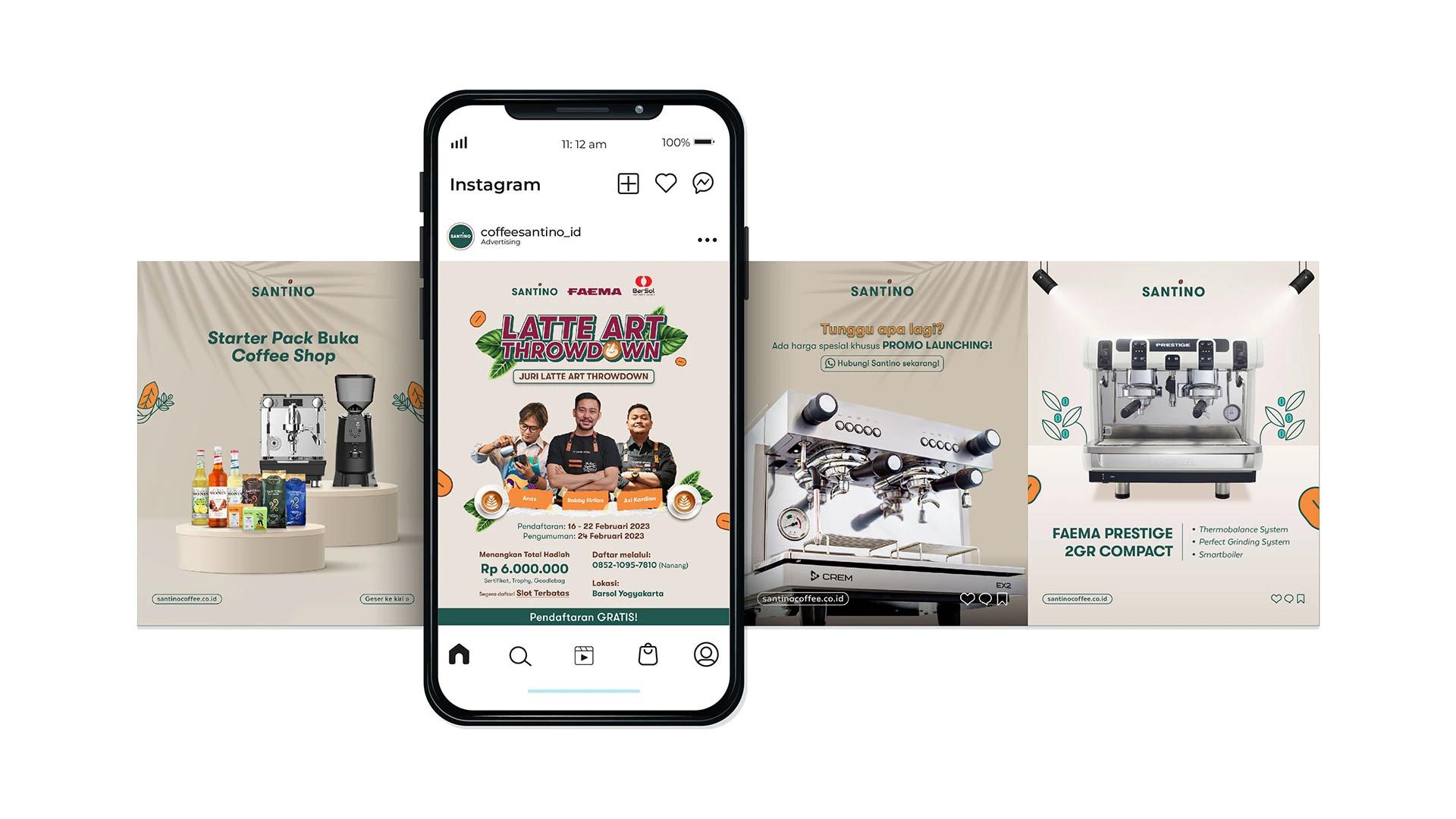 Santino — Social Content work sample 3