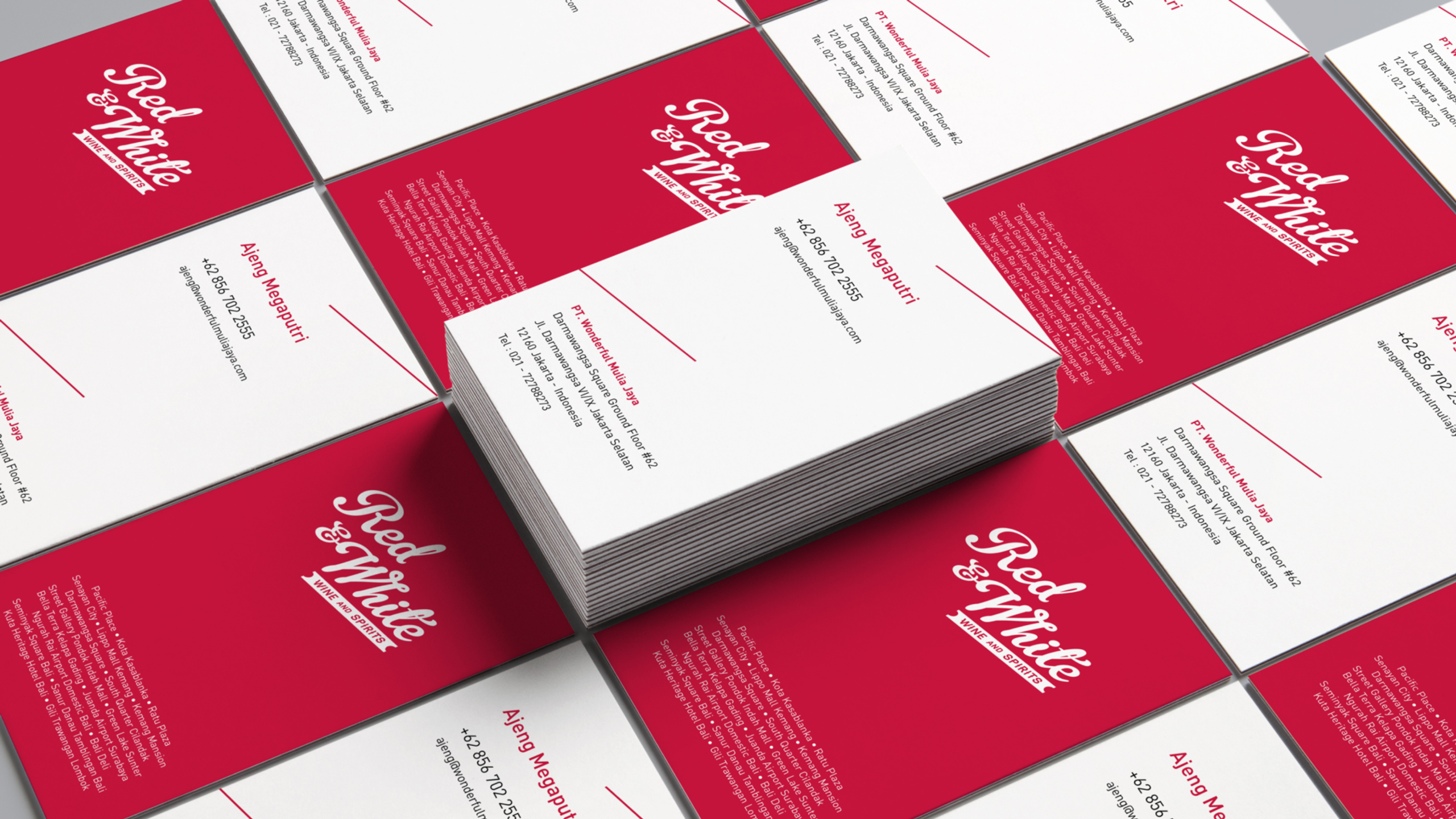 Red & White — Brand Identity work sample 7