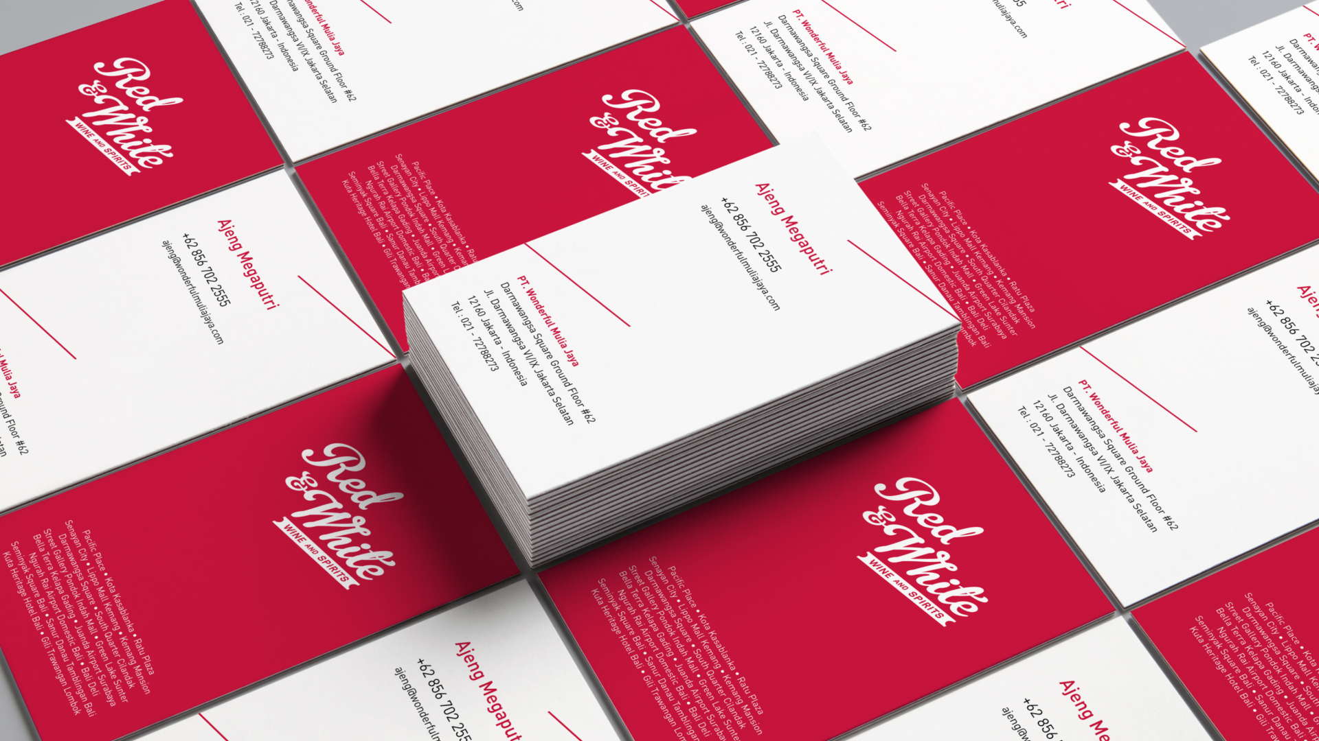 Red & White — Brand Identity work sample 7