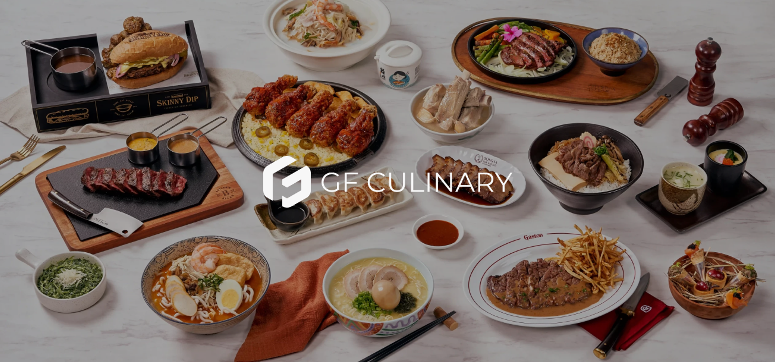 GF Culinary — Brand Identity & Website Design Development case study by Idealights