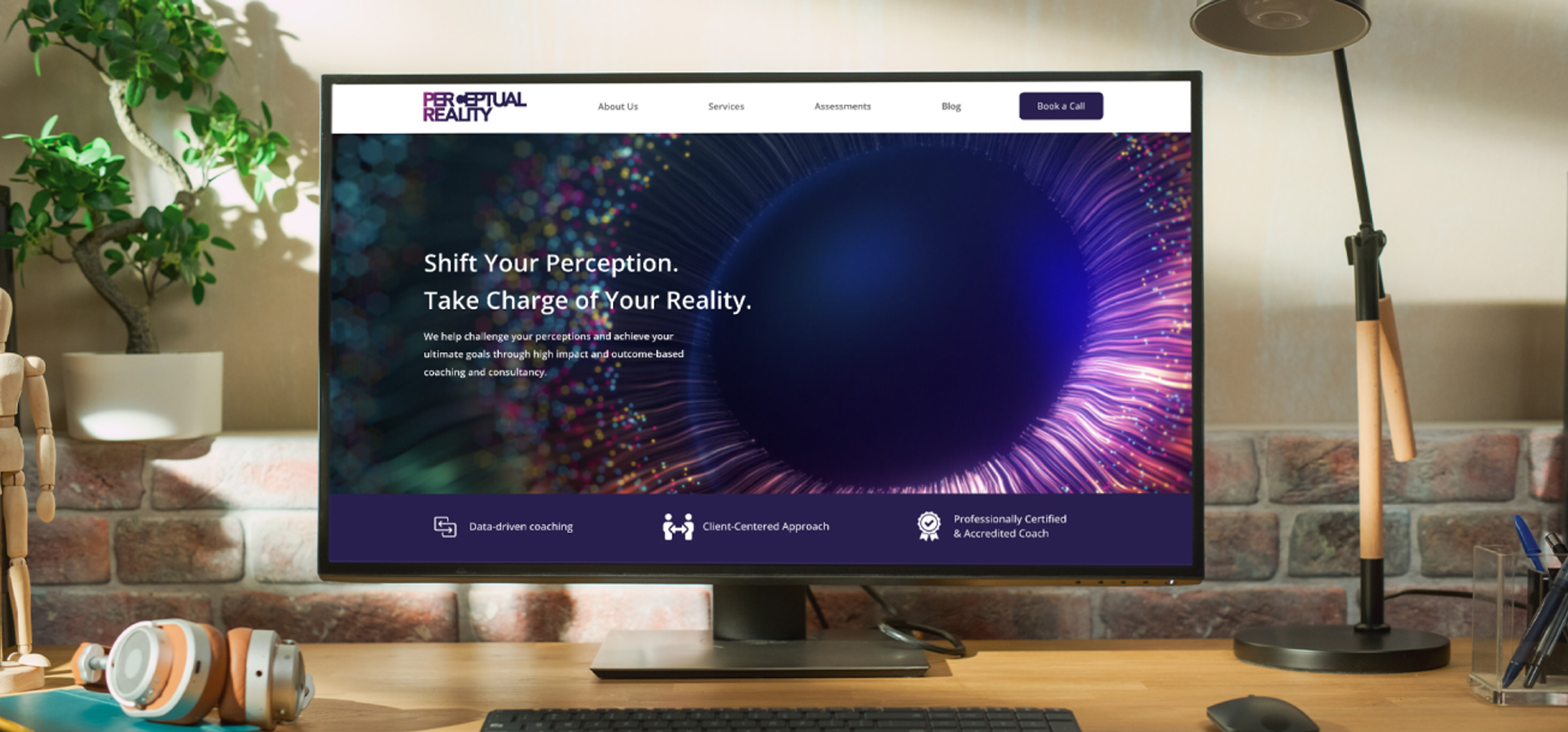 Perceptual Reality — Website Design & Development case study by Idealights
