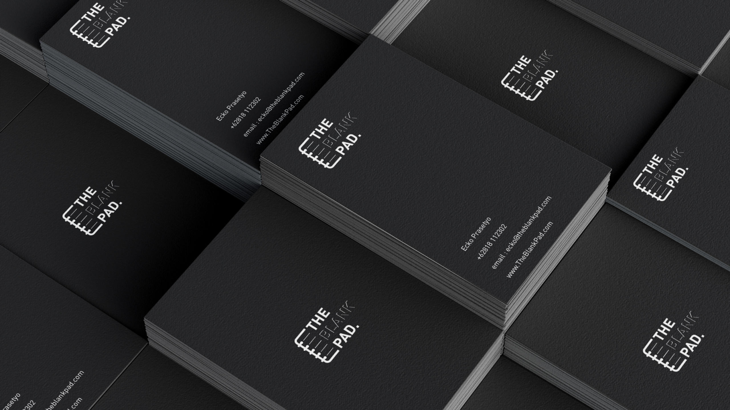 The Blank Pad — Brand Identity work sample 4