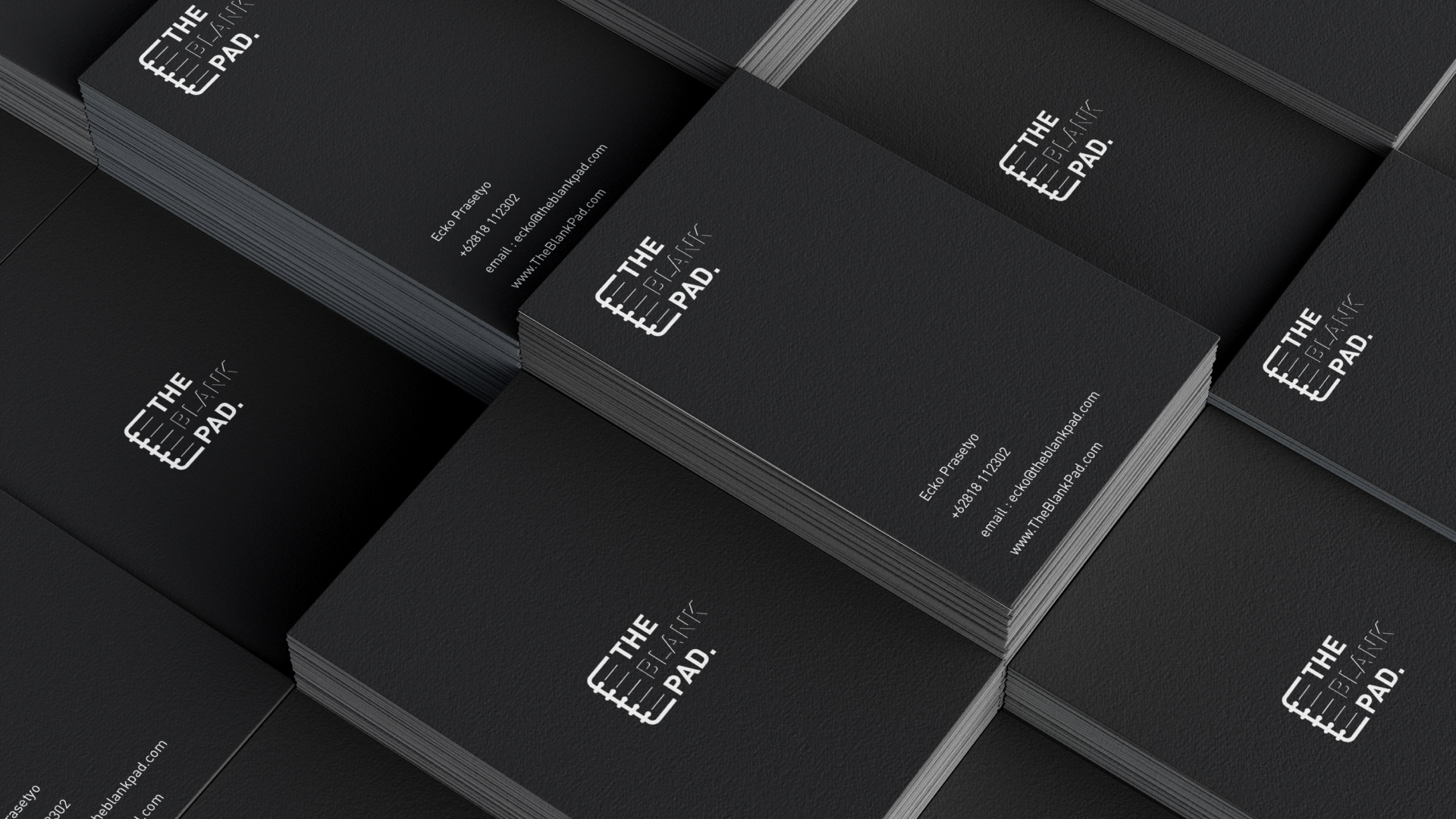 The Blank Pad — Brand Identity work sample 4