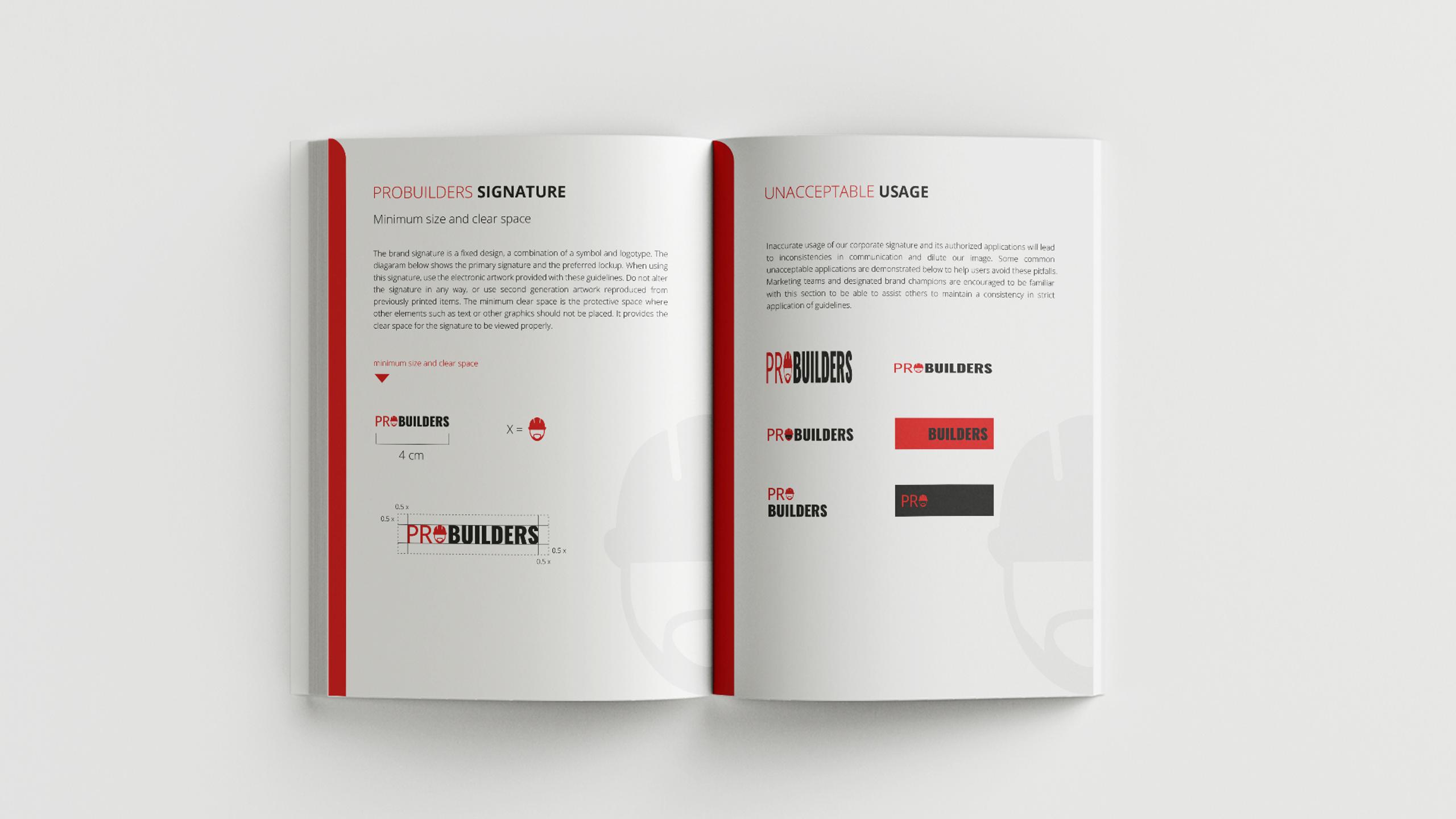 ProBuilder — Brand Identity work sample 6