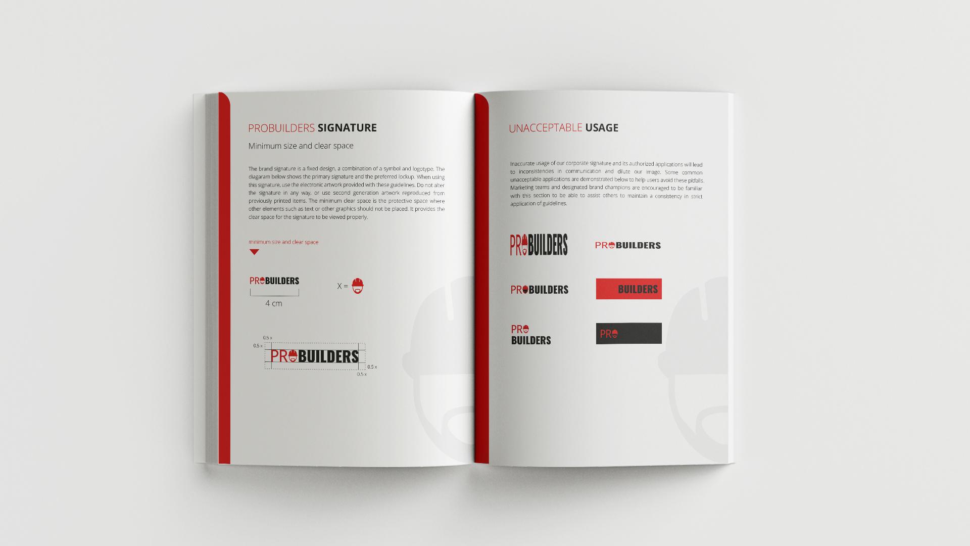 ProBuilder — Brand Identity work sample 6