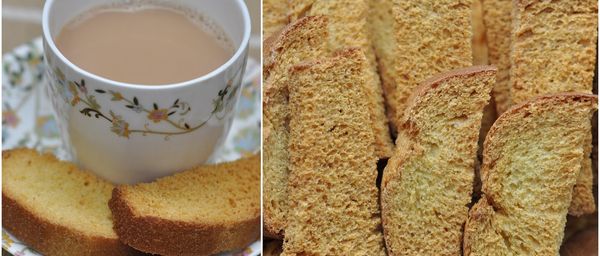 Homemade Sooji Rusks