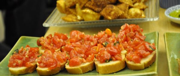 Cherry Tomato Bruschetta