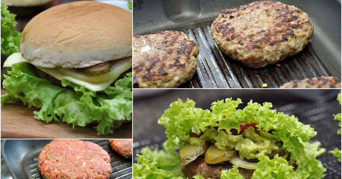 The Best Burger with Oven Roasted Fries