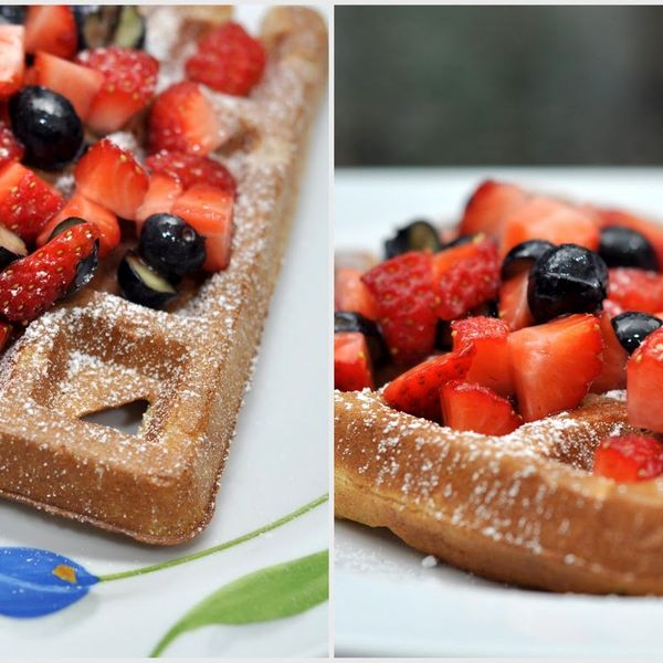 Healthy Whole Wheat Waffles gallery photo 1