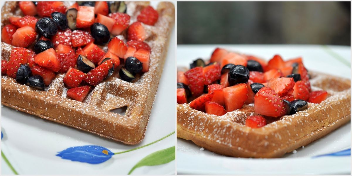Click to view full image Healthy Whole Wheat Waffles