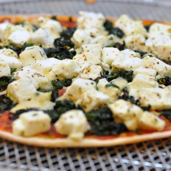 Palak Paneer Pizza with a Twist! gallery photo 7
