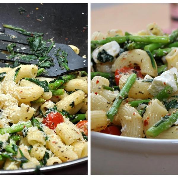 Pasta with Veggies and Feta Cheese gallery photo 6