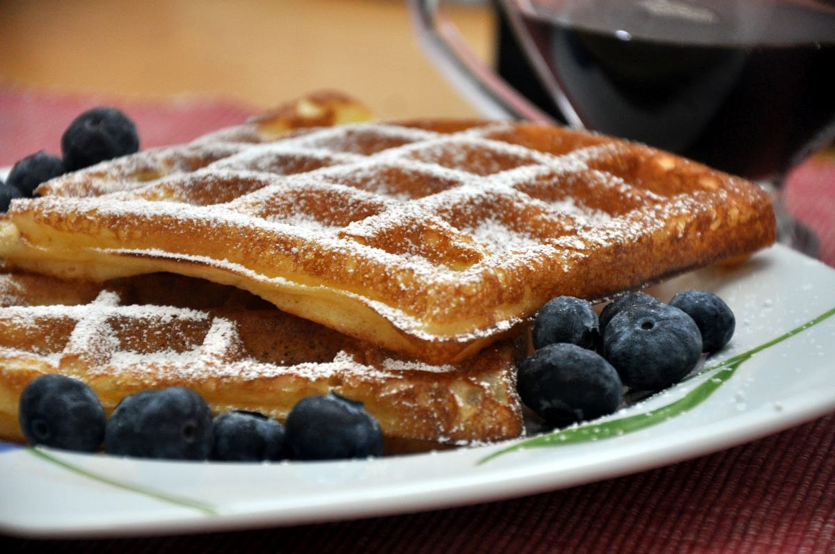 Click to view full image Waffles - Light & Crispy to the last bite!