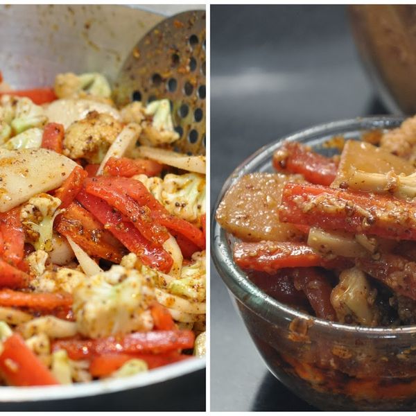 Quintessentially Punjabi ..... Gajar Gobi Shalgam ka Achaar (Carrots Cauliflower & Turnips Pickle) gallery photo 2