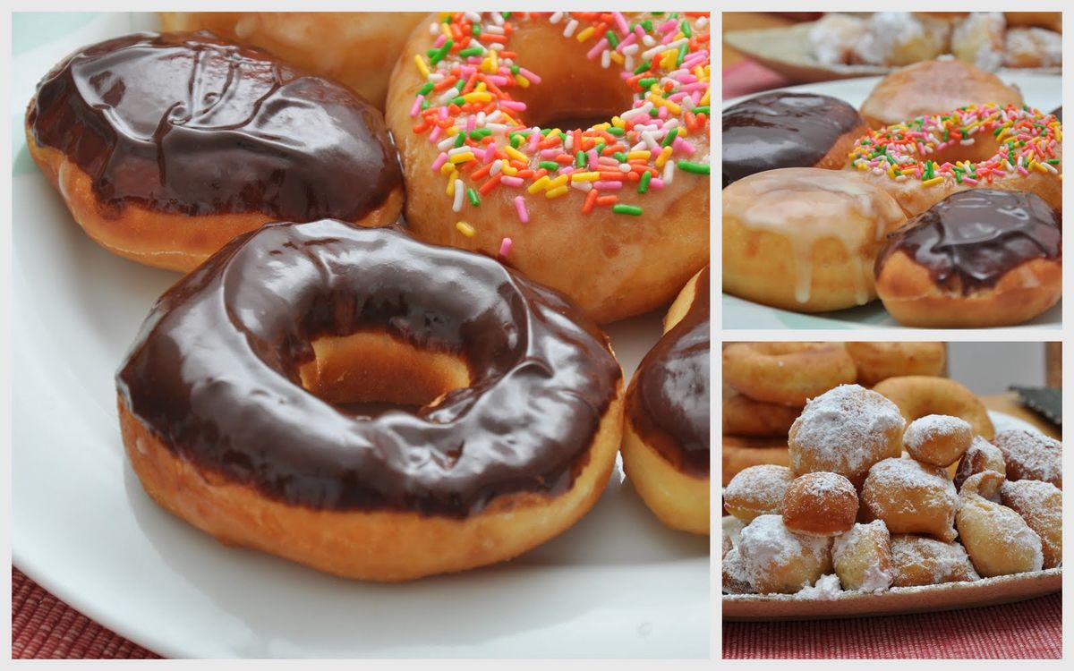 Click to view full image glazed donut, filled donuts
